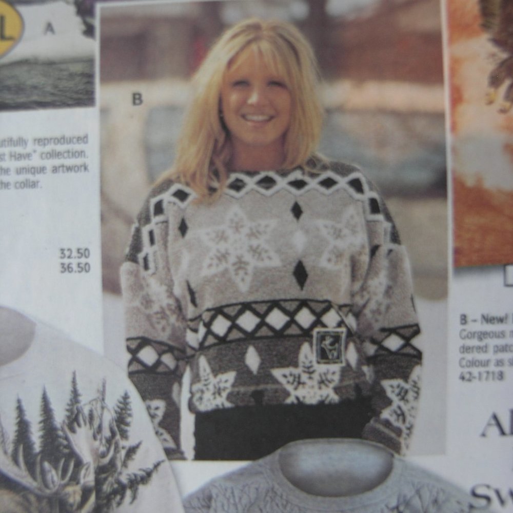 Sherpa Pile Sweater Size Large